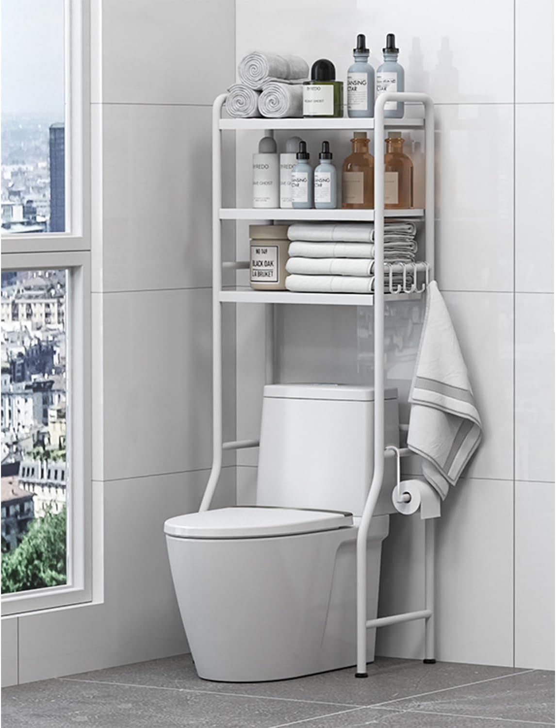 Storage Rack Toilet