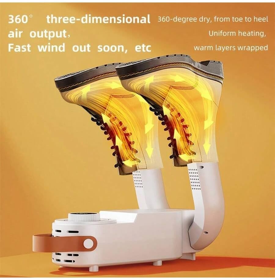 Electric Shoe Dryer with Heat Blower