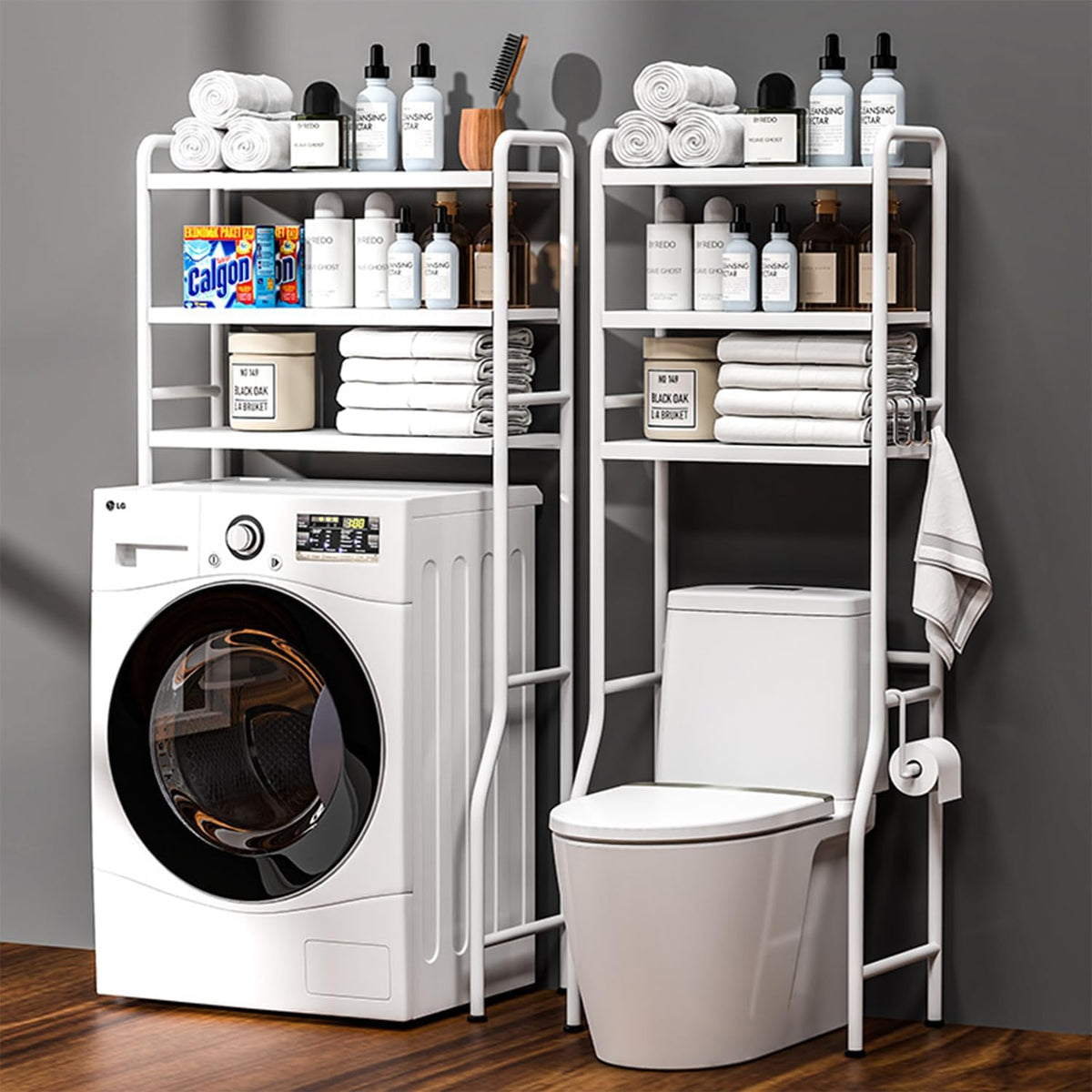 Storage Rack Toilet